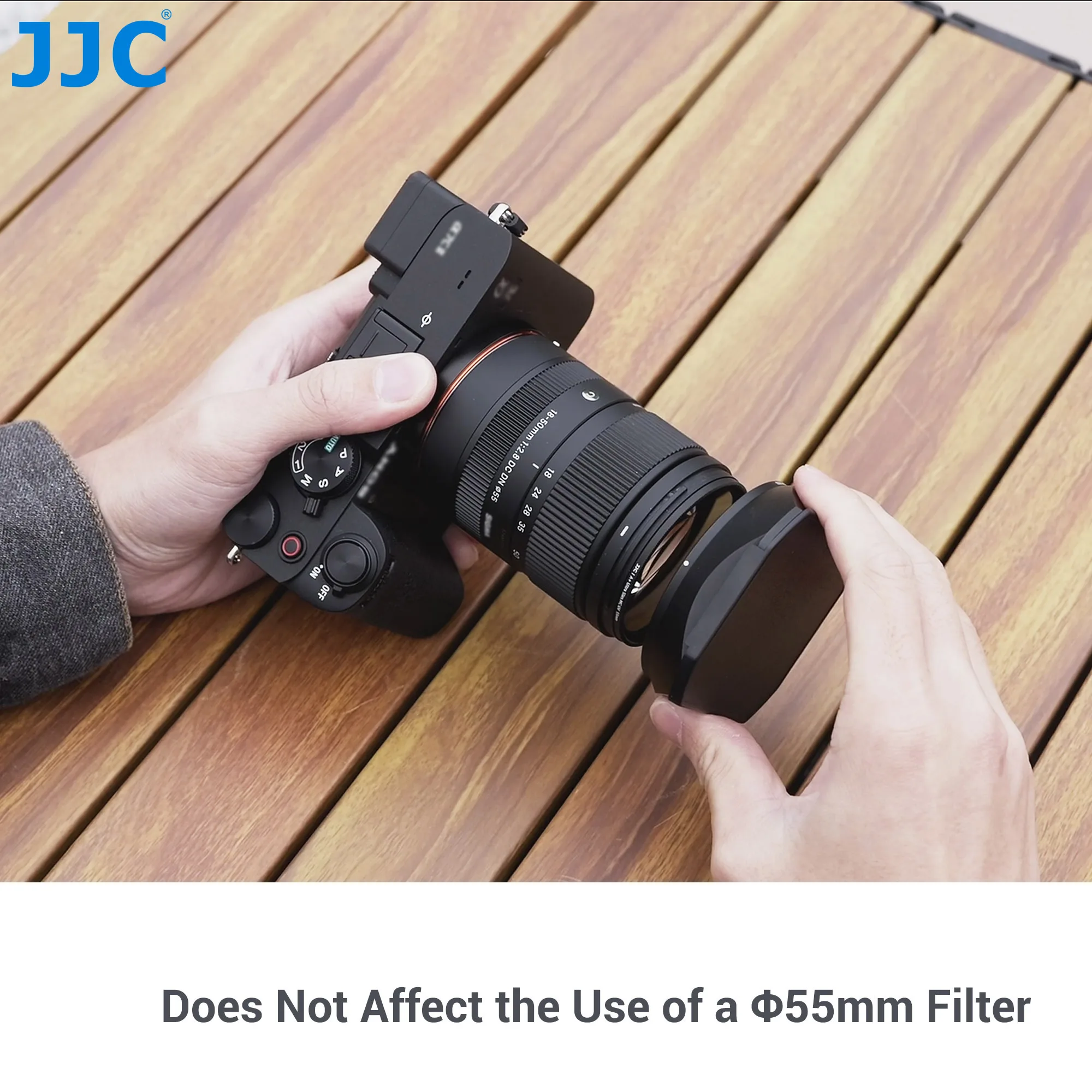 Joc-リバーシブルレンズフード,sigma LH-582-02互換,18-50mm,f2.8,dc