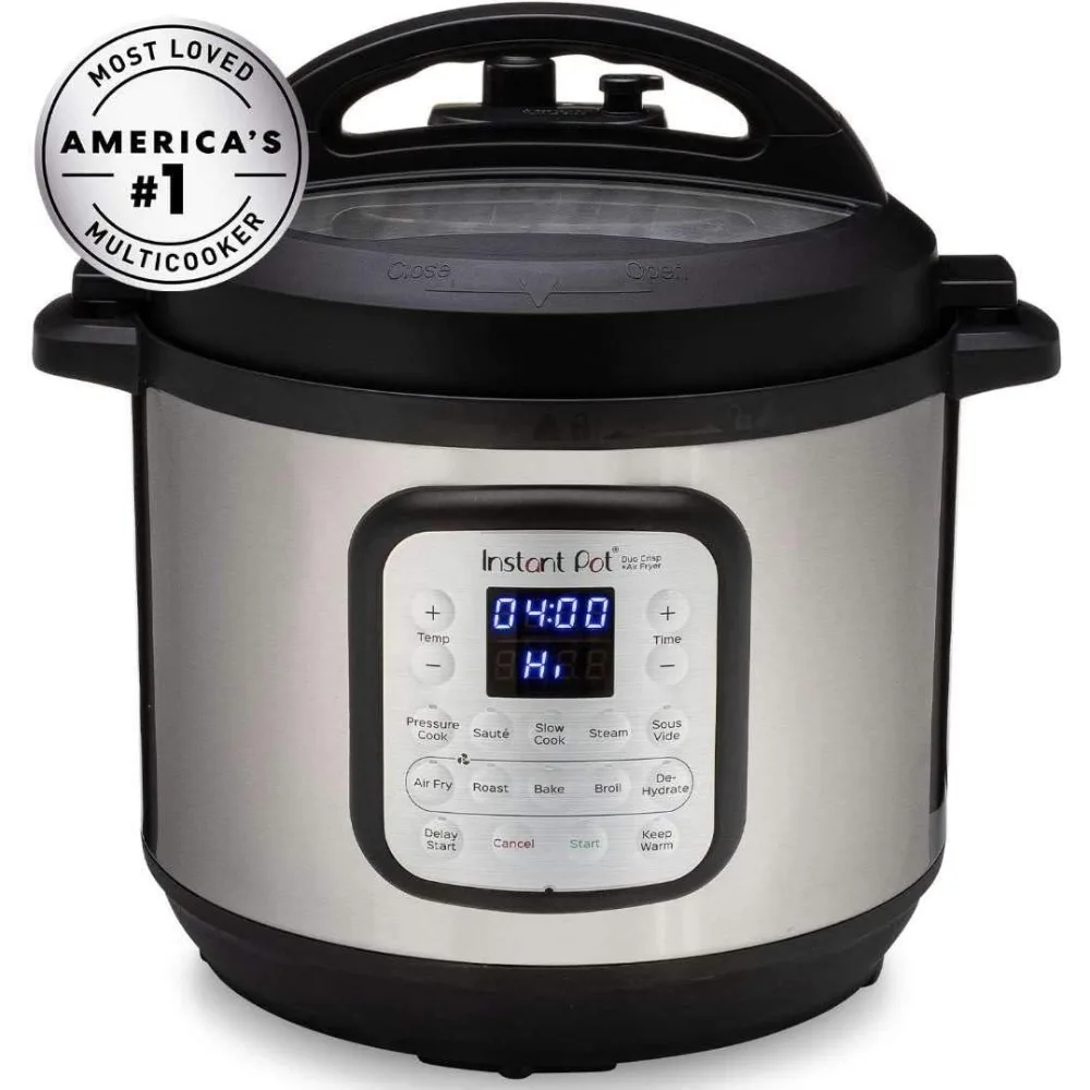 11-in-1 Air Fryer and Electric Pressure Cooker Combo with Multicooker Lids that Fries, Steams, Slow Cooks, Dehydrates 2