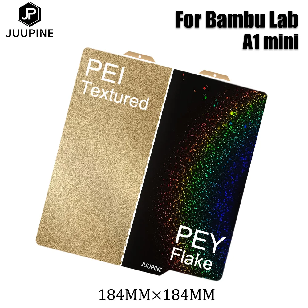 

Juupine Pey для Bambulab A1 Mini Строительная пластина PEI лист 180x180 мм Pey Starry для 3d принтера
