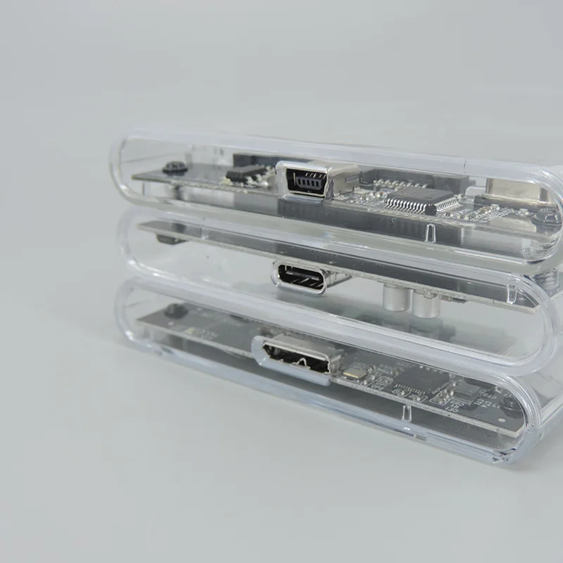 External hd case 2.5 SATA to USB 3.0 5Gbps Transparent Portable External hard drive 2.5 hdd Enclosure For PC Disk SSD Box q1
