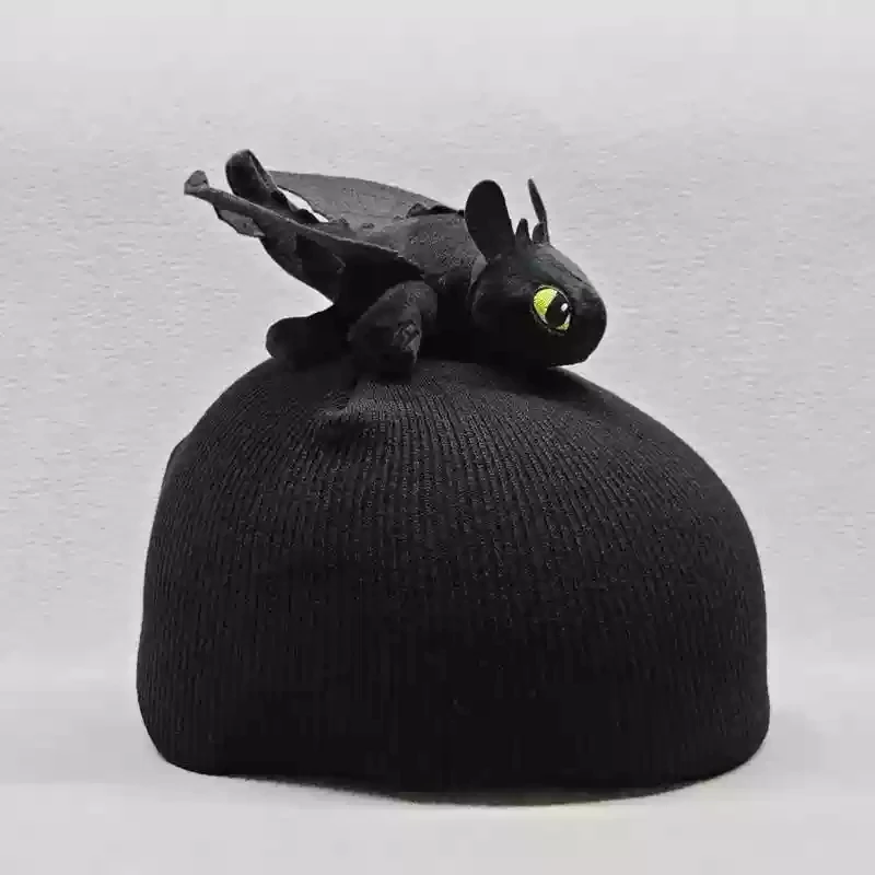 Cute Ski Helmet Cover Cap Skiing Helmets Decorations Knit Cover Hat for Bicycle Ski Paraglider Sports for Kids & Adults