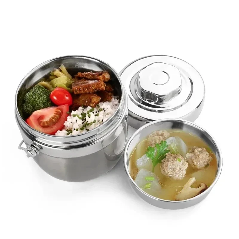 Buy Wholesale China 3 Layer 1.5l Stainless Steel Thermos Insulated Bento  Tiffin Lunch Box Set With Bag Food Container & Vacuum Insulated Lunch Box  at USD 14.5