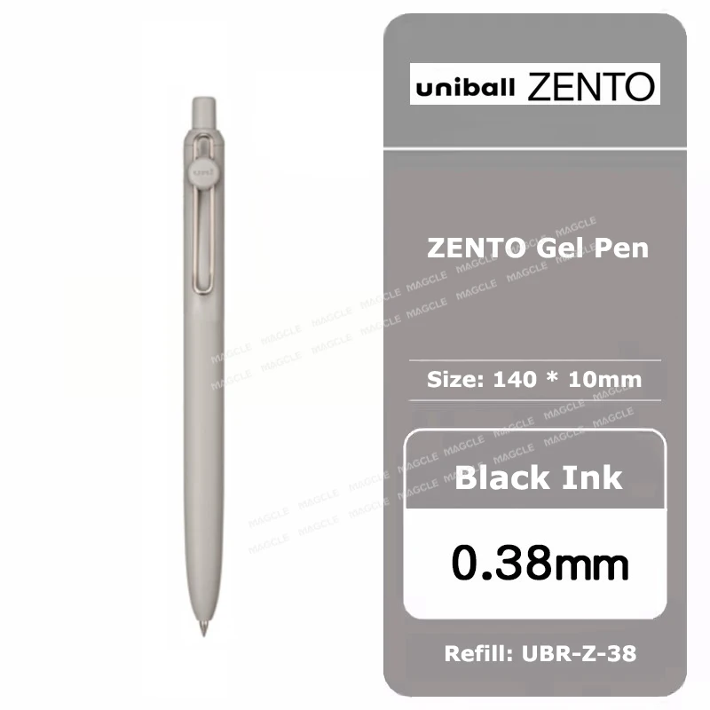 Eco-Friendly Water-Based Gel Pen with Stylish Barrel and Long-Lasting Grip