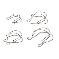 2PCS 14mm 18mm 24mm 29mm Metal Keck Clip Stainless Steel Adapter 1