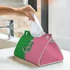 AKA Sorority Gifts Print Facial Tissue Box Cover Rectangular 1908 Pink Green PU Leather Tissue Box Holder for Home Office Car 5