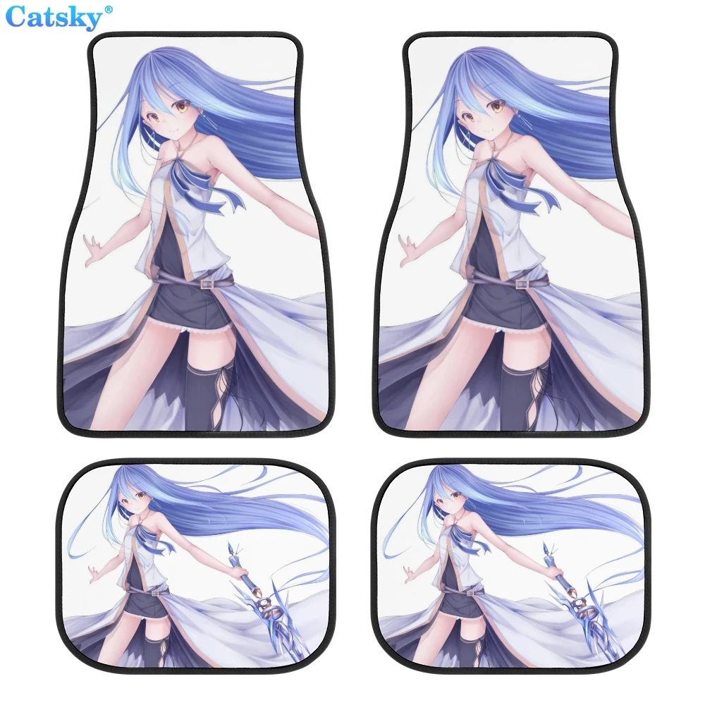 

Милая мультяшная девочка на автомобиле: Защитите свою машину со стильным запасным покрытием