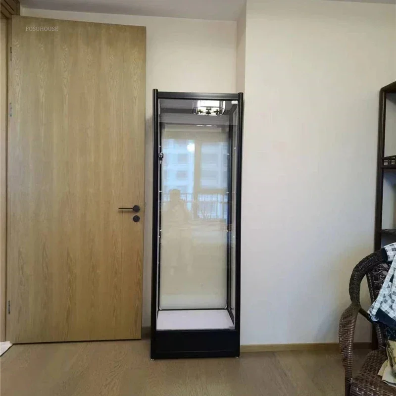 Simple Wine Cabinet Display Cabinet Modern Home Living Room Floor-standing Wine Storage Light Luxury Glass Small L