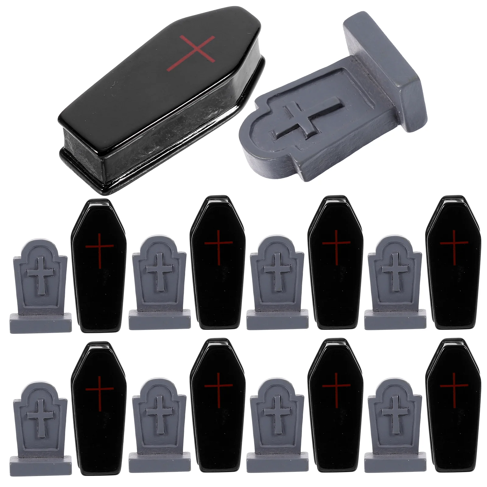 

Halloween Coffin Box Mini Tombstones Ornament Decorative Tombstone Halloween Haunted House Decor Coffin Boxes Tombstone