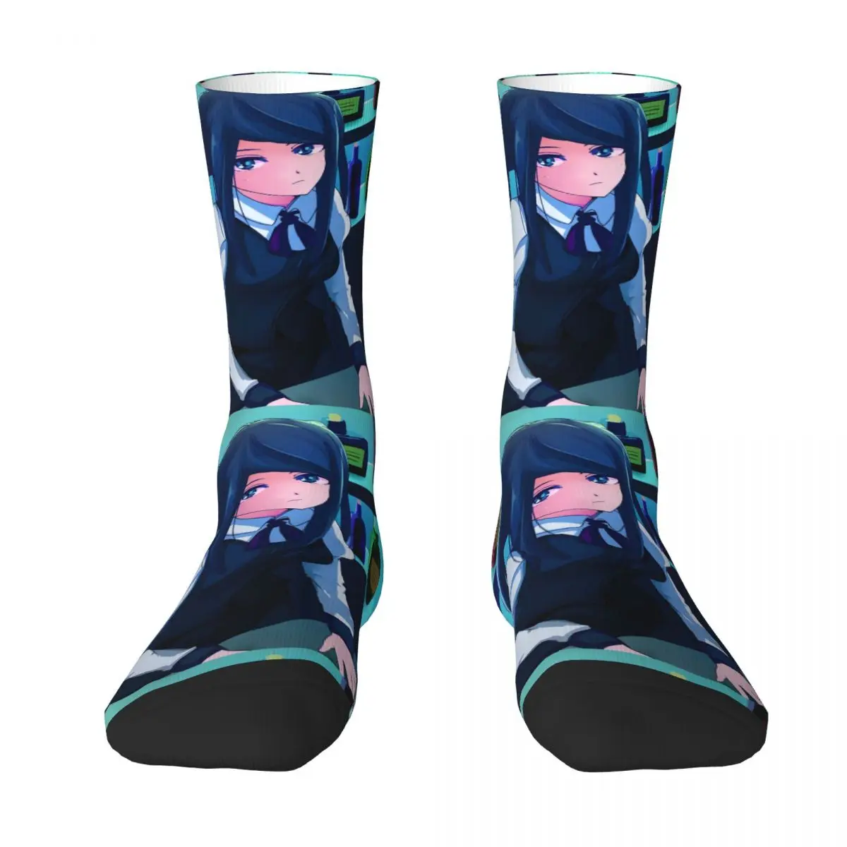 

VA-11 Hall-A Logo Socks Harajuku Sweat Absorbing Stockings All Season Long Socks Accessories for Man's Woman's Birthday Present