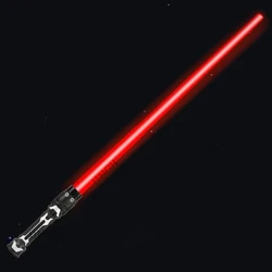 Dual - Color Flashing Sword Lightsaber for Kids - Ultimate Rave Cosplay Toy Gift (Style 2 Red Light)