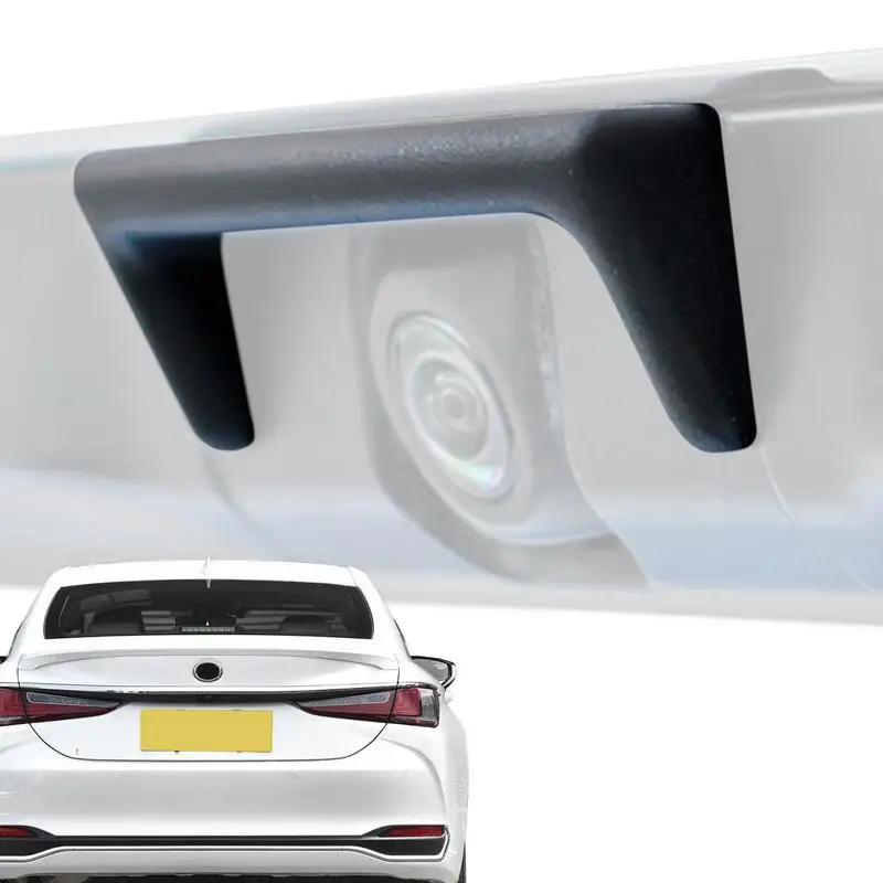 Car Rainproof Rear Camera Cover Anti Rain Cover Automobile Waterproof Shield Trim Cover Sticker Rainshield With Strong Adhesive