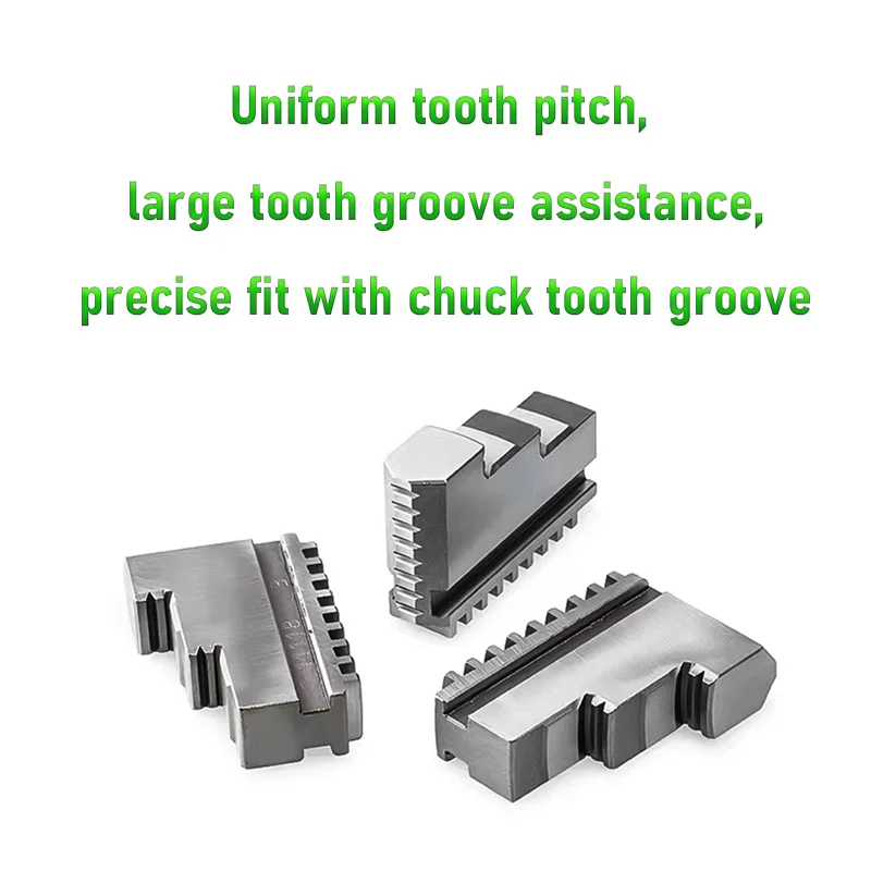 Chuck Three Jaws K11-80 K11-100 K11-125 K11-130 K11-160 K11-200 Universal Three-jaw Chuck Card Foot 3Pcs/Set Mechanical Lathe collet chuck