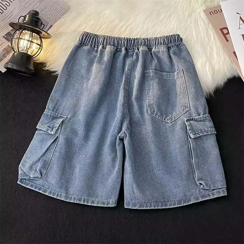 2023 New Summer Men Shorts Men Jeans Shorts Plus Size Fashion Designers Shorts Cotton Jeans Men's Slim Jeans Shorts M-5XL