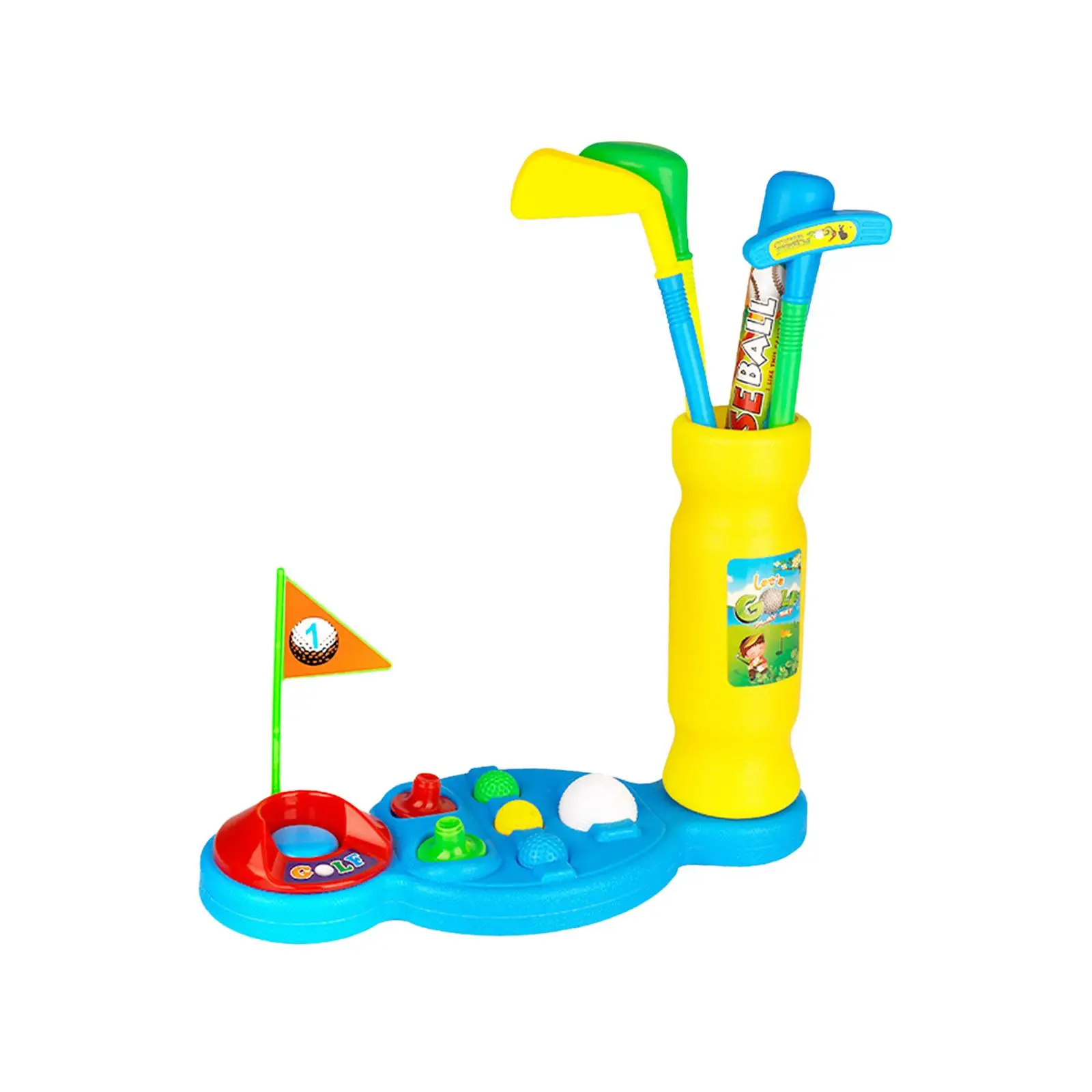

Kids Golf Clubs Set Practice Exercise Toy Sport Toy Training Golf Toy for Kids 3 4 5 6 Boys Girls Holiday Gifts Sports Toy Kids