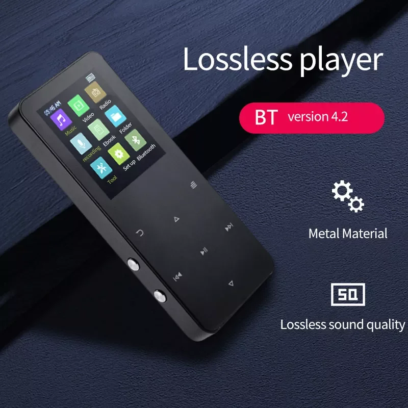 MP3 MP4 ÷̾  ȣȯ Ŀ ġ Ű  8GB 16GB HiFi ݼ ޴ ũ,  FM  