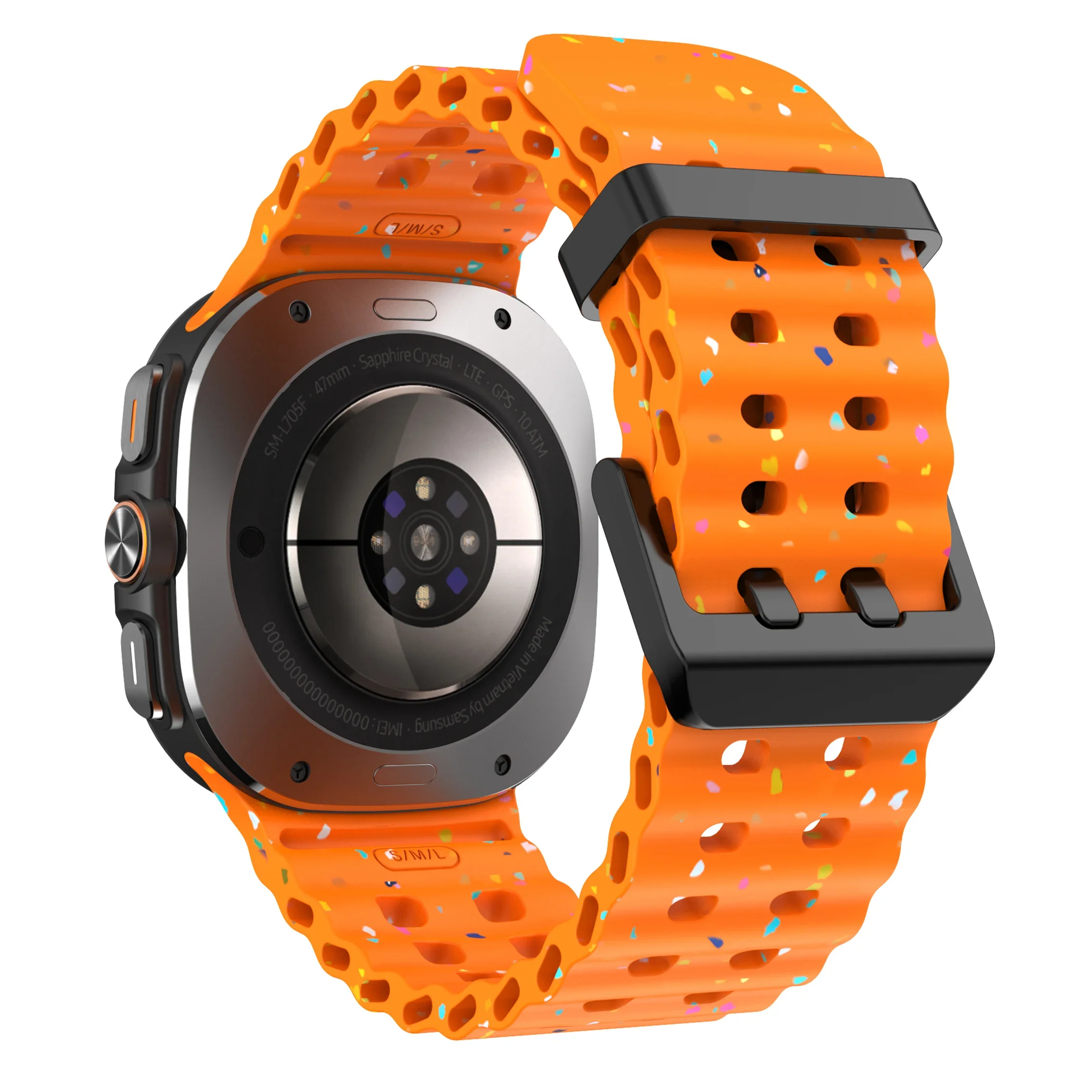 Silicone Sport Strap for Smartwatch - Durable and Comfortable Bracelet Accessory