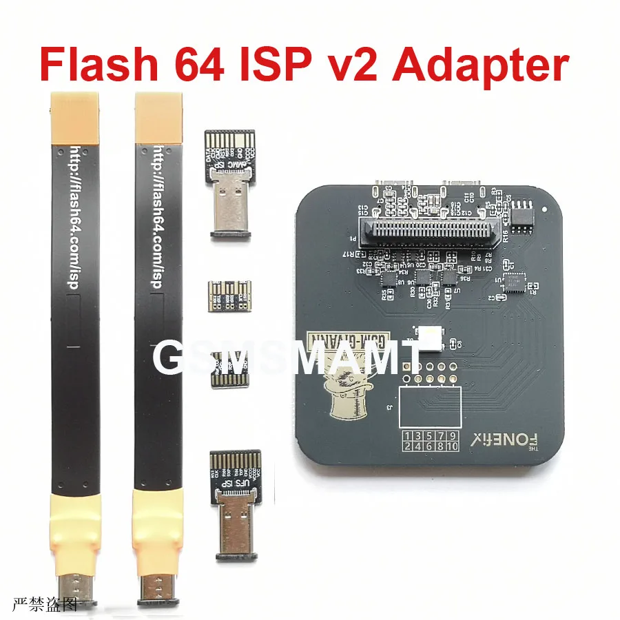 최신 F64 f64 isp v2 어댑터 세트 (FPC V2 EMMC UFS 도구 포함)