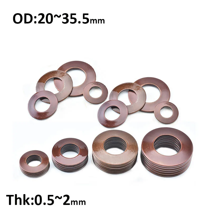 Дисковые пружины 60Si2MnA Belleville для сжатия, с внешним диаметром 20/22, 5/25/28/31, 5/35, 5 мм, диаметром 0,5-2 мм