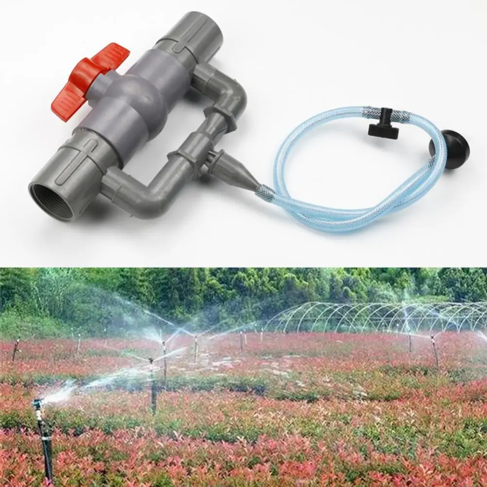 

32/40/50/63mm Irrigation Venturi Fertilizer Injectors Device Garden Irrigation Water Tube Pipe Flow Control Switch Filter Kit