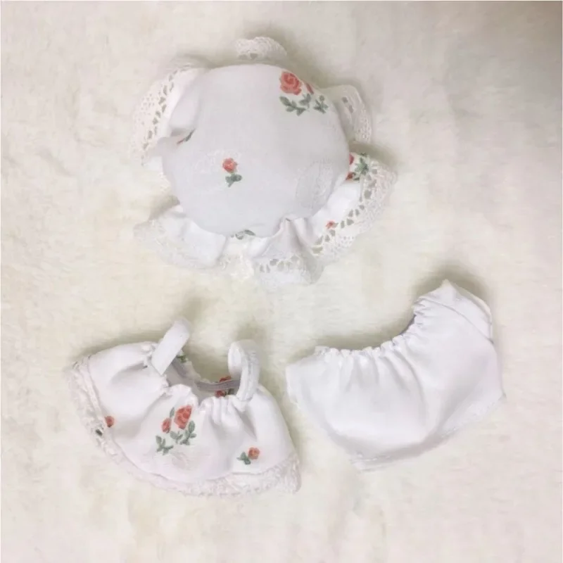 Excluding dolls, 10cm baby clothes, starfish body, normal body, celebrity doll, universal cute summer dress set 4