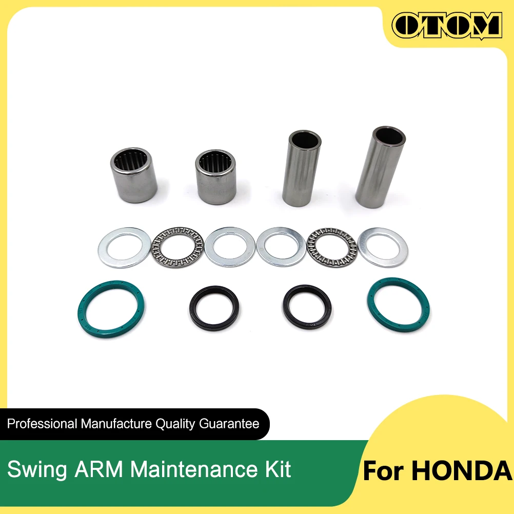 

OTOM 2022 Swing ARM Needle Thrust Bearing Oil Seal Bushing Kit For HONDA CR125 CRF250R CRF250RX CRF450X CRF450R CRF450L CRF450R