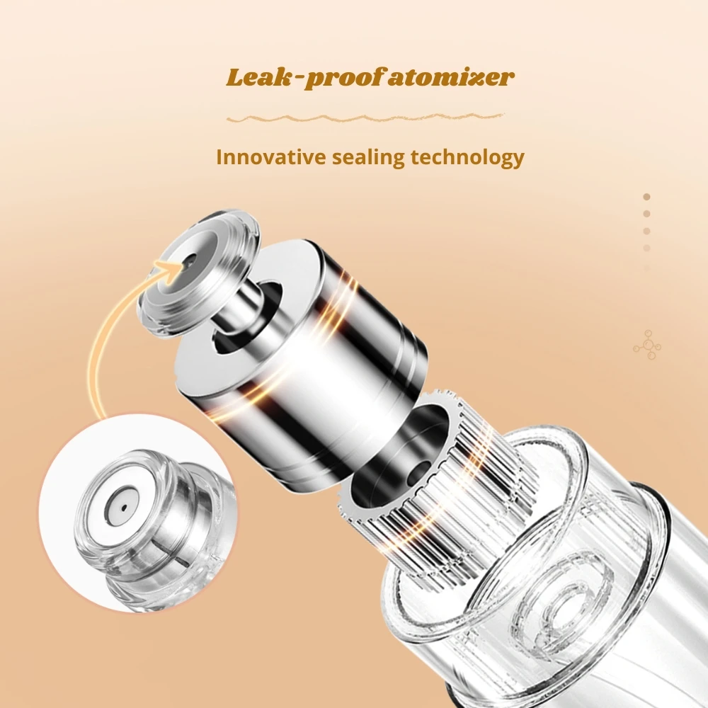 TonKin Ten Perfume Atomizer 5ml Refillable travel cosmetic container perfume bottle mini portable aluminum spray bottle
