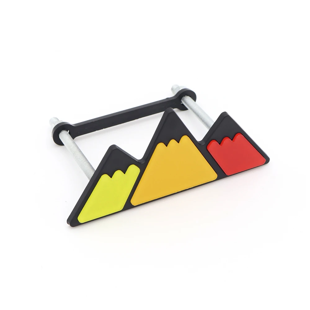 Tri-Color Grille Badge Emblem Logo