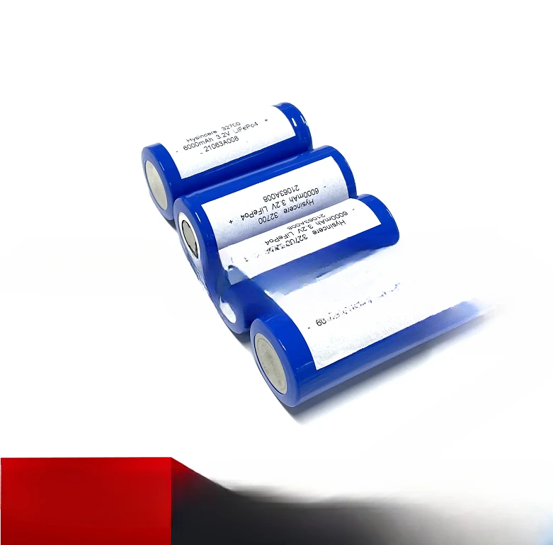 

High Capacity 6000mAh Lifepo4 32650 32700 Rechargeable Lithium Battery