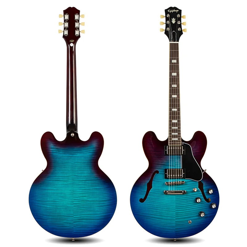 

Epiphone Les Paul ES-335 фигурная электрическая гитара, в наличии, оригинальная гитара, бесплатная доставка