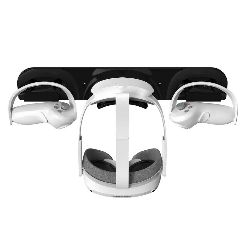 

Настенная подставка для OculusQuest 2, акриловый кронштейн для видеокамеры, держатель дисплея, аксессуары для гарнитуры и сенсорных контроллеров, простая установка