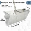 Beach Rake Sand Filting Rake Ergonomic Foldable Rake Sand Rake Sand Sieve Seafood Tool Accessories Sea Rake Tool Seafood Rake 4
