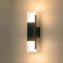 

10pcs/lot Sensor Outdoor Wall Light Lamp Sconce Led Single Double-head Waterproof Porch Lamp with Motion Sensor Bedroom Lamp