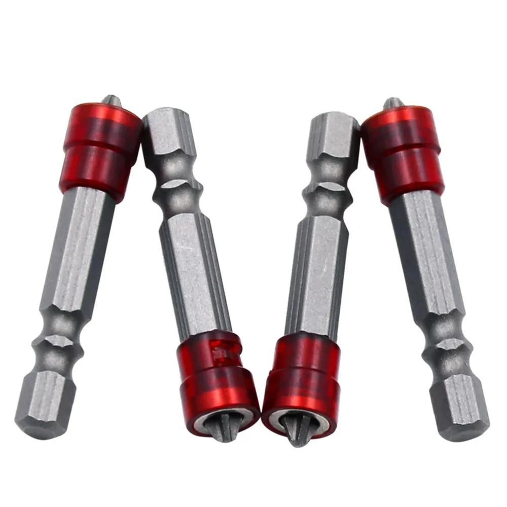 Magnetic Screwdriver Bits 1/4 Inch Cross-head PH2 Hex Shank Bit Electric