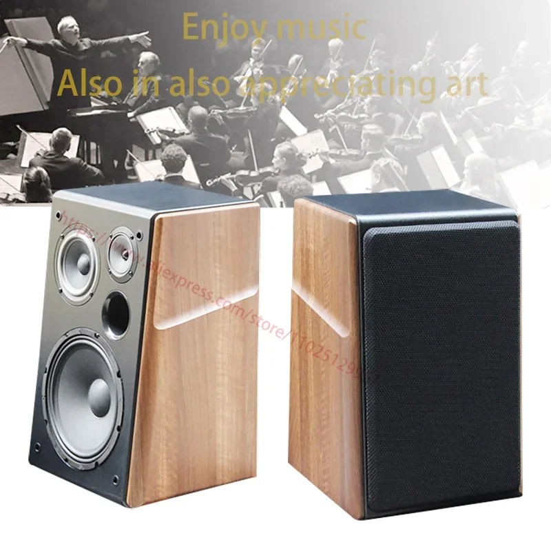 10 Inch 4 Ohm 200W Passive Speaker 2.0 Stereo Bookshelf Speakers Home HiFi Loudspeaker Suitable For Amplifier Audio