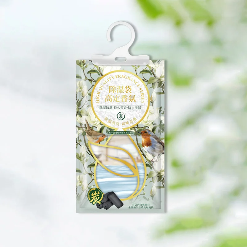 Wardrobe Fragrant Dehumidifying Bag Cabinet Moisture Absorber Hanging Antihumidity Bags Dry Bag Eco Friendly Closet Dehumidizer 6