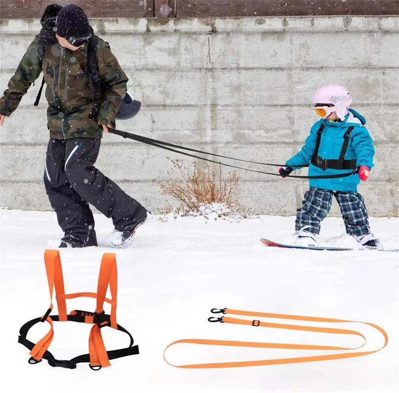 New Outdoor Skiing Training Chest And Back Strap For Children, Ski ...