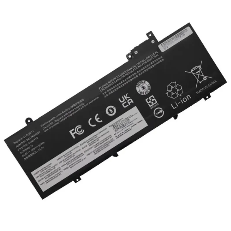 Bateria do Portátil para Lenovo Thinkpad T480s L17m3p71 01av478 Sb10k97620 L17l3p71 01av479 Sb10k97621 L17m3p72 01av480 Sb10k97622 Bateria - Imagem 3