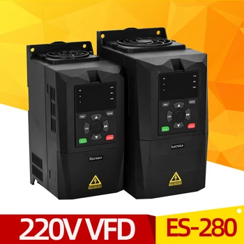 ES-280 Converter 1 เฟส 220V 4-5.5KW AC อินพุตเฟสเดียว 1/3 เฟสความถี่ตัวแปร AC มอเตอร์ความเร็ว ​ ​ ​ ​ ​ ​ คอนโทรลเลอร์ 1