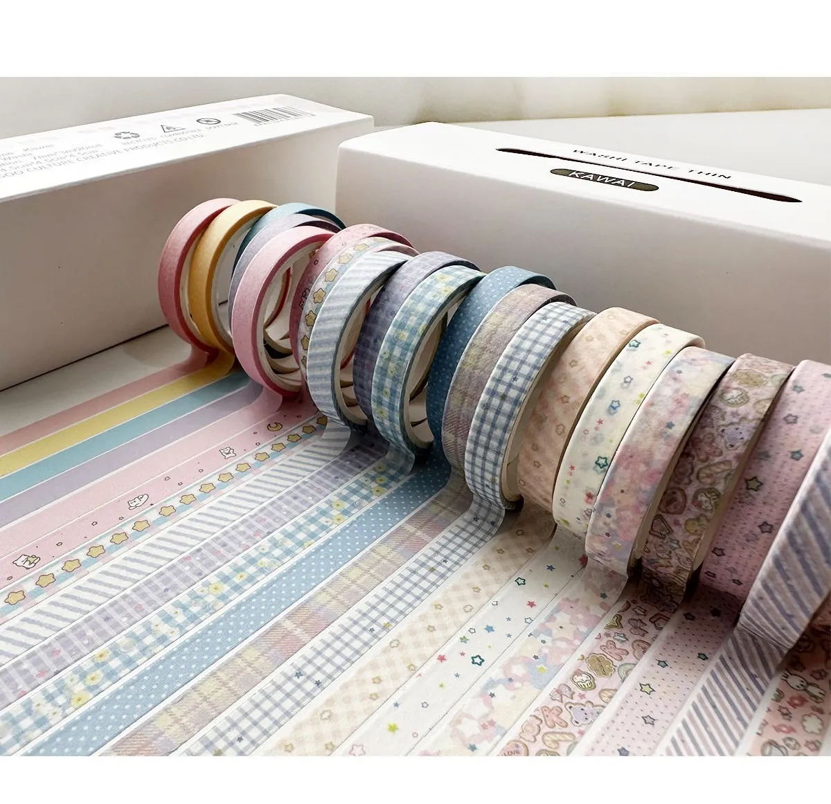20 Pcs vintage Washi Tape Set Scrapbooking Diy Journal Stationery Masking Tapes Deco Art Supplies Gift Sticker