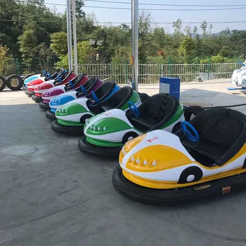 Amusement Park Facilities Indoor Outdoor Night Led Kids Ride on Electric Battery Bumper Cars