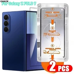 Pack of 9H Tempered Glass Screen Protectors - HD Clear & Easy Installation - 2 Pieces (Z Fold 7)