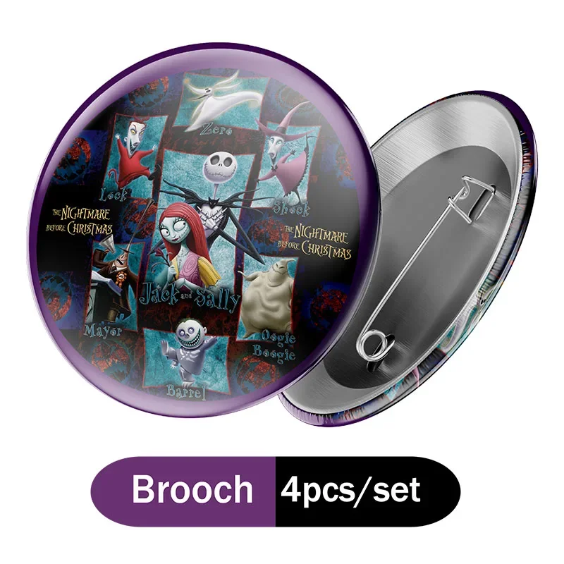 Brooch 4Pcs