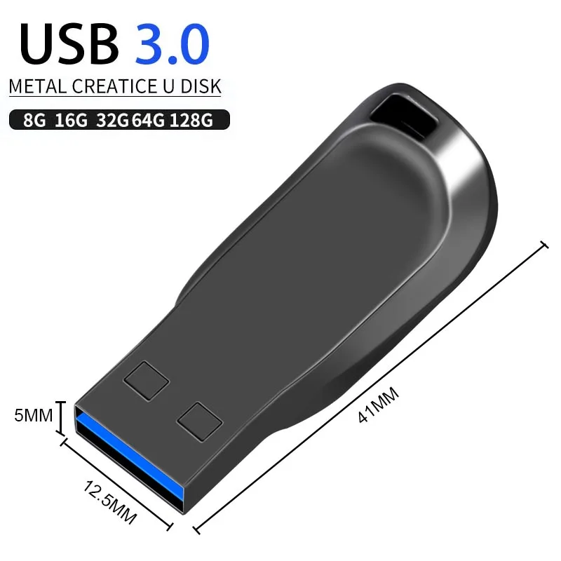 USB Flash Drive USB Flash Drive 3.0 128GB 64GB 32GB 16GB 8GB Metal 2.0 Pendrive USB Stick Pen Drive 3.0 High Speed
