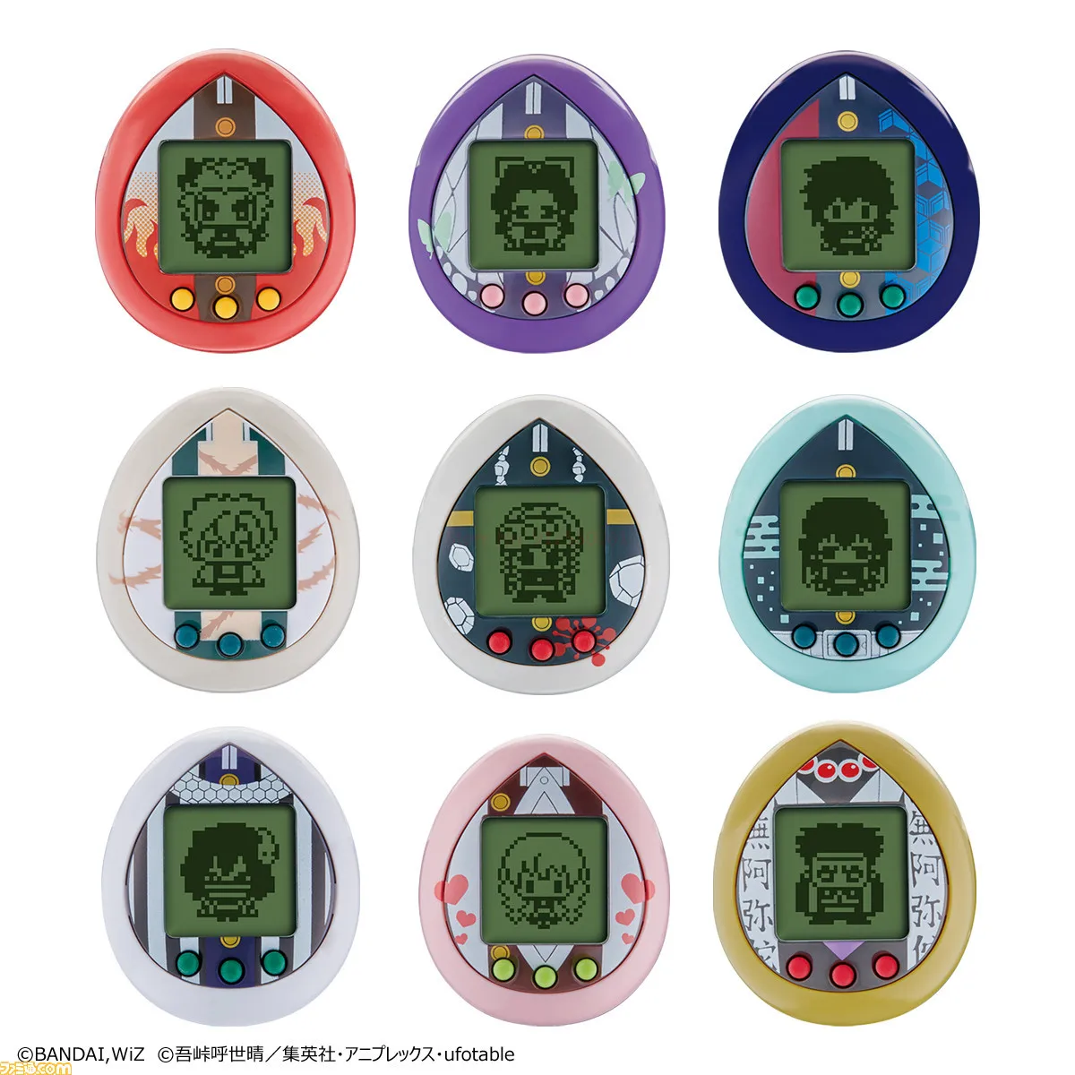 Bandai Tamagotchi Demon Slayer Kisatsutaitchi Electronic Pets Tanjiro  Nezuko Zenitsu Shinobu Inosuke Virtual Pets Toy Kids Gift