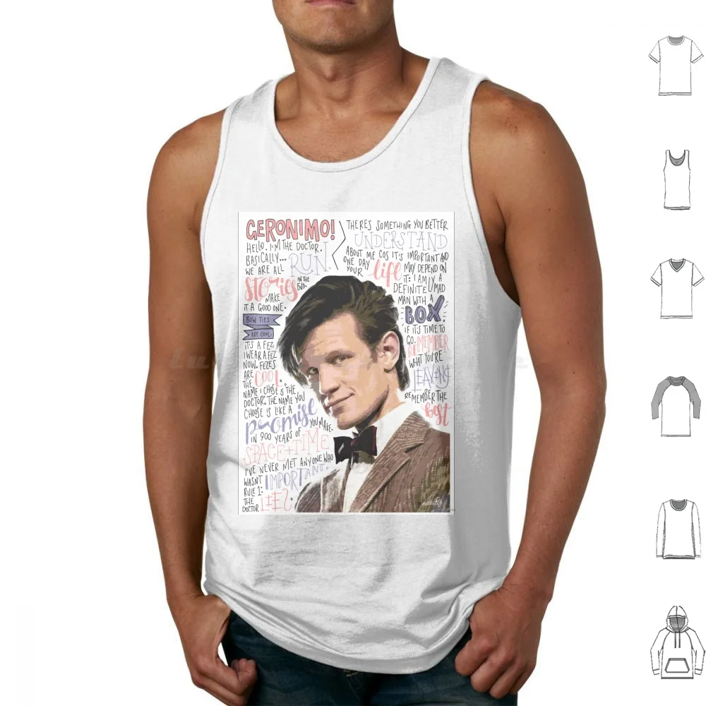 Matt Smith / Who Canotte Gilet Senza Maniche David Tenant David Tenant Matt Smith Matt Smith Fan Art Pop Culture Series Police