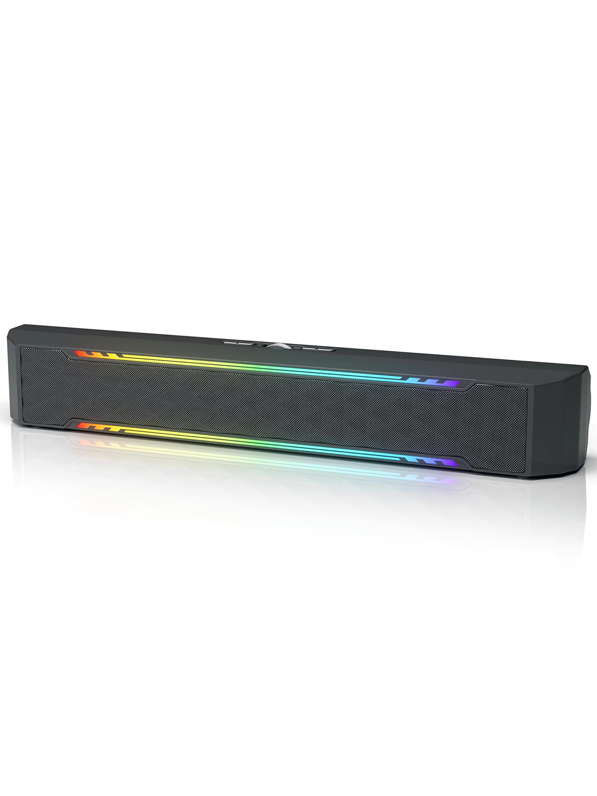 C4 Computer Speakers PC RGB Gaming Sound Bar Portable Wireless Bluetooth Speaker for Desktop Monitor Laptop PS5 Xbox Console bluetooth speaker computer speakers