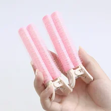  2 Pcs Bangs Hair Root Fluffy Hair Clips Lazy Hair Clips Hair Top Styling Curling Barrel Portable Korean Hair Clips Hair Rollers 