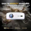 EAZZE D1 Smart Projector with WiFi and Bluetooth, Netflix-Officially-Licensed, Auto Focus & Keystone, DoIby Audio, Zoom 5