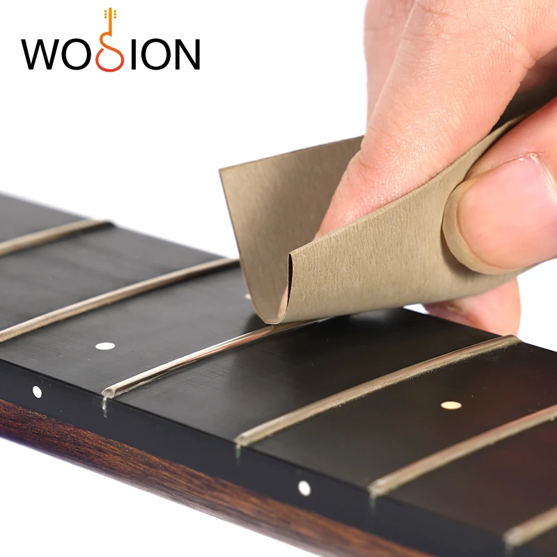 

Wosion Guitar sandpaper, gasket. Fret polishing sandpaper, acoustic guitar, electric guitar restoration fret polishing tool.