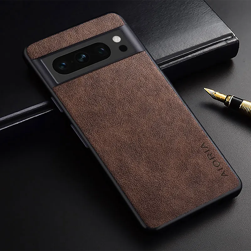Luxury Slim Premium PU Leather Phone Case - Business Style Cover